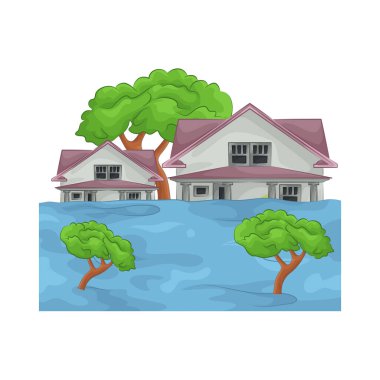 Sel suları şehrin sokaklarını sardı, onları nehirlere ve su altındaki binalara dönüştürdü. Şehir manzarası artık tanınmaz haldeydi. Sel suları ve yüzen döküntülerle kaplıydı..