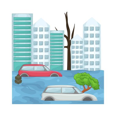 Sel suları şehrin sokaklarını sardı, onları nehirlere ve su altındaki binalara dönüştürdü. Şehir manzarası artık tanınmaz haldeydi. Sel suları ve yüzen döküntülerle kaplıydı..