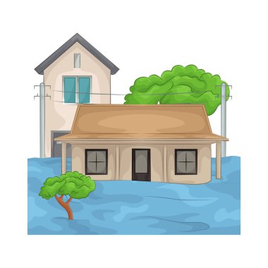 Sel suları şehrin sokaklarını sardı, onları nehirlere ve su altındaki binalara dönüştürdü. Şehir manzarası artık tanınmaz haldeydi. Sel suları ve yüzen döküntülerle kaplıydı..