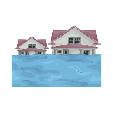 Sel suları şehrin sokaklarını sardı, onları nehirlere ve su altındaki binalara dönüştürdü. Şehir manzarası artık tanınmaz haldeydi. Sel suları ve yüzen döküntülerle kaplıydı..