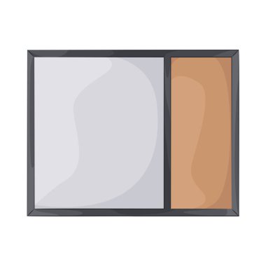 Düz ve parlak bir yüzeyi olan beyaz bir tahta. Kalemlerle yazı ve çizim için kullanılıyor. Bu beyaz tahtayı temizlemek ve muhafaza etmek kolaydır, çünkü izler iz bırakmadan çabucak silinebilir..