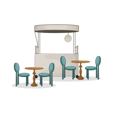 Bu market tezgahı basit, temiz ve çekici olması için tasarlandı. Minimalist bir düzenle, sağlam bir ahşap çerçeveye sahip..