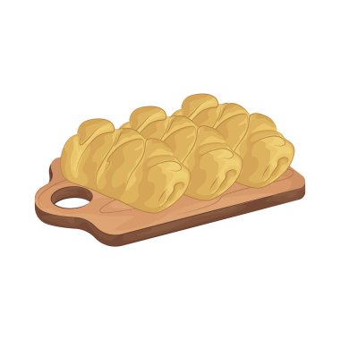 Bu ekmek yumuşak ve kabarık. Altın kahverengi kabuğu mükemmel bir şekilde kızartılmış. Her ısırık, ince bir tatlılıkla dengelenmiş, karşı konulmaz bir lezzet sunar..