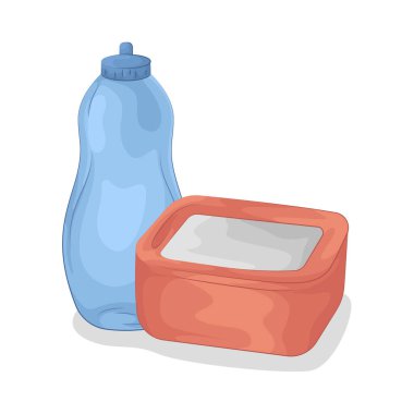 Bu yemek kabı ve su şişesi güvenli bir şekilde tasarlanmıştır. Kaliteli malzemelerden yapılan bu konteynırlar ve şişeler yiyeceklerinizin temiz ve kirlenmemesini sağlar.. 