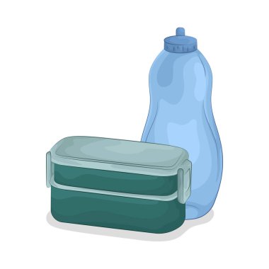 Bu yemek kabı ve su şişesi güvenli bir şekilde tasarlanmıştır. Kaliteli malzemelerden yapılan bu konteynırlar ve şişeler yiyeceklerinizin temiz ve kirlenmemesini sağlar.. 