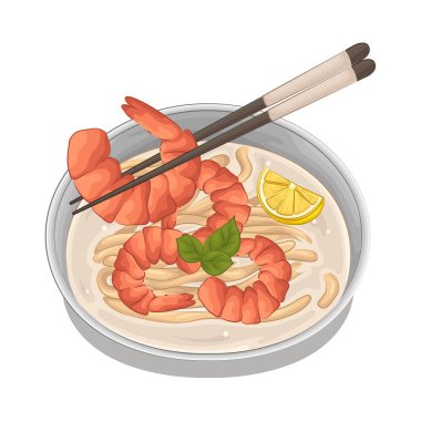 Bu karidesli erişte çorbası gerçekten tatmin edici. Yumuşak, sulu karides, lezzetli, lezzetli bir et suyunda kaynıyor. Erişteler mükemmel pişiriliyor. Tatmin edici bir doku yaratırken tüm lezzetli tatları emiyor..