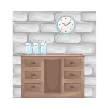 Bu bar tablosu herhangi bir çağdaş alanı mükemmel bir şekilde tamamlayan modern bir tasarıma sahiptir. İşlevsellikten ödün vermeden minimalist bir estetik sunar..