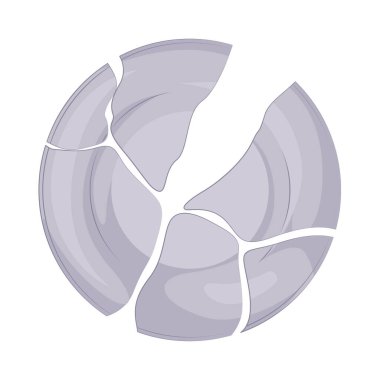 Tabak sayısız parçaya ayrıldı, her parça keskin ve tırtıklı. Bir zamanlar sağlam ve işlevseldi, şimdi ise sadece ani bir darbe ya da dikkatsiz bir tutuşun sessiz hikayesini taşıyordu..