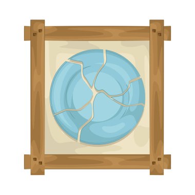 Tabak sayısız parçaya ayrıldı, her parça keskin ve tırtıklı. Bir zamanlar sağlam ve işlevseldi, şimdi ise sadece ani bir darbe ya da dikkatsiz bir tutuşun sessiz hikayesini taşıyordu..