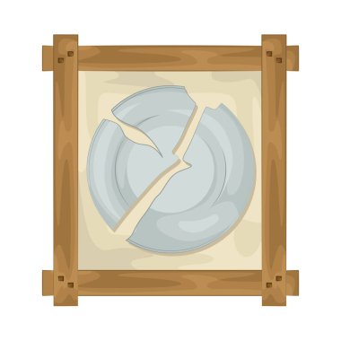 Tabak sayısız parçaya ayrıldı, her parça keskin ve tırtıklı. Bir zamanlar sağlam ve işlevseldi, şimdi ise sadece ani bir darbe ya da dikkatsiz bir tutuşun sessiz hikayesini taşıyordu..