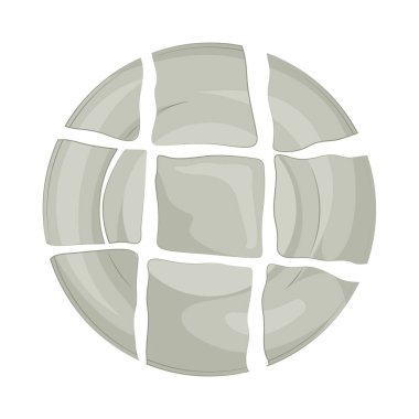 Tabak sayısız parçaya ayrıldı, her parça keskin ve tırtıklı. Bir zamanlar sağlam ve işlevseldi, şimdi ise sadece ani bir darbe ya da dikkatsiz bir tutuşun sessiz hikayesini taşıyordu..