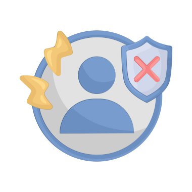 Bir kullanıcıyı temsil eden, genel olarak bir kişi, profil veya hesabı sembolize eden bir simge.