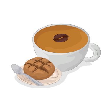 Sıcak bir fincan kahve derin ve tatmin edici bir deneyim sunar. Kurabiyelerle eşleştirilmiş.