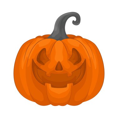 Korkunç Cadılar Bayramı balkabağı, aynı zamanda balkabağı olarak da bilinir, korkutucu bir yüzle oyulur, genellikle cadılar bayramı süsü olarak kullanılır. Keskin dişleri ve korkutucu ifadesi ürkütücü bir atmosfer yaratmak için tasarlanmıştır.