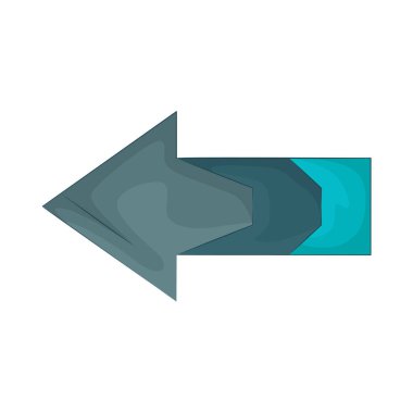 Sol ok, yolcuların o yöne dönmesine ya da hareket etmesine rehberlik eder..