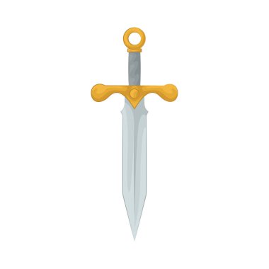 Kılıç, ortaçağ savaşlarında güç ve yiğitliği sembolize eden uzun ve keskin kenarlı bir silahtır..