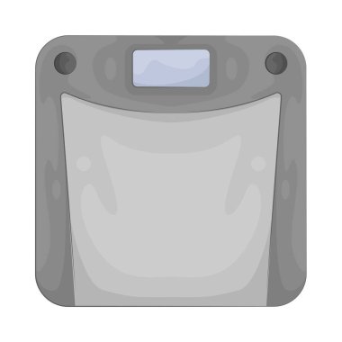 Dijital banyo ağırlığı, vücut ağırlığını hassasiyetle ölçer ve elektronik ölçümleri gösterir..