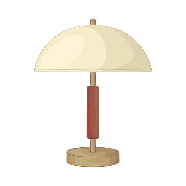 A table lamp is a small light fixture designed to provide focused illumination on tables or desks.