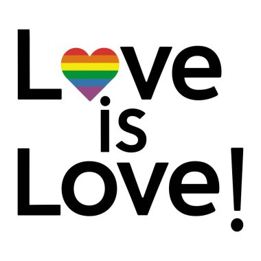 Aşk Aşktır Gurur Tişört Tasarımı Beyaz Arkaplanda