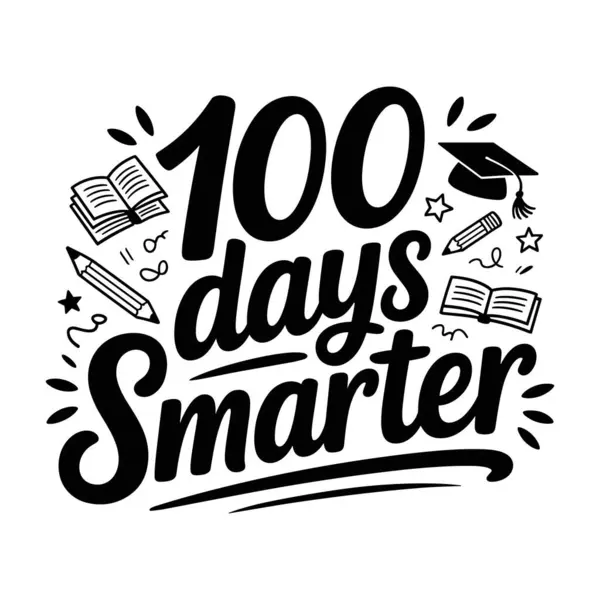 Okul çocuklarının eğitim kutlaması için 100 gün daha akıllı gömlek tasarımı