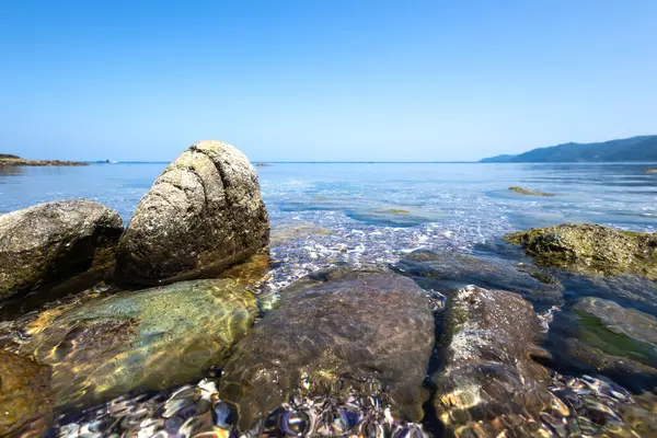 Güzel bir deniz manzarası. Seyahat, doğa.