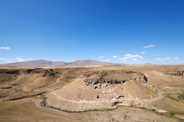 Dağların güzel manzarası