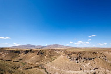 Dağların güzel manzarası