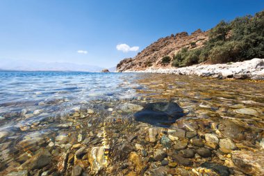Güzel bir denizin güzel deniz manzarası