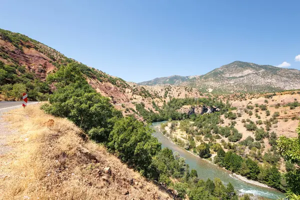 Dağa giden yola bak.