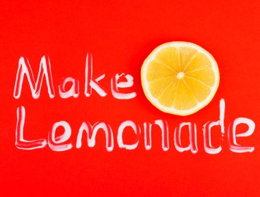 Limonata ve limonata.