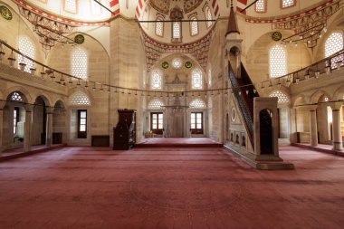 Cedid Ali Paşa Camii 'nin iç tarafındaki Babaeski, Kirklareli, 21 Nisan 2025