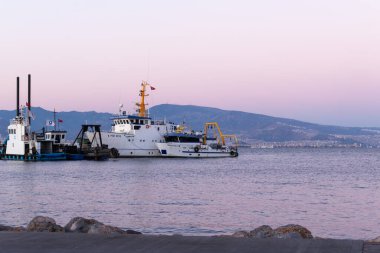 Dokuz Eyll Üniversitesi 'nin Piri Reis Gemisinin 24 Eylül 2022' deki görüntüsü