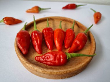 Kırmızı arnavut biberi. Kırmızı biber, acı bir tadı olan ve genellikle yemek ve tıpta kullanılan bir kırmızı biber türüdür. Bu biber ince şekli, parlak kırmızı rengi ve yüksek baharat seviyesi ile bilinir.