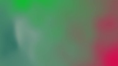 Değişik yaratıcı projeler için mükemmel kırmızı ve yeşil renklerin canlı bir karışımına sahip dinamik ve pürüzsüz soyut gradyan arkaplan.