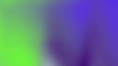Pürüzsüz ve büyüleyici soyut arkaplan, parlak yeşilden koyu mor bulanık renklere kusursuz bir solgunluk, modern dijital sanat için ideal..