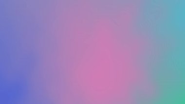 Rüya gibi ve soyut gradyan arkaplan, bulanık pastel mavisi, pembe ve ince yeşil tonlara sahip, dingin dijital içerik için ideal..