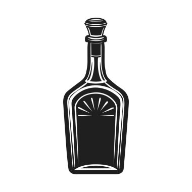 Alkolle ilgili markalaşma, bar tabelası, menü tasarımı, içecek ambalajı ve kokteyl temalı projelerde kullanılmak için idealdir. Bu minimalist siluet tasarımı klasik zarafeti yakalar ve p