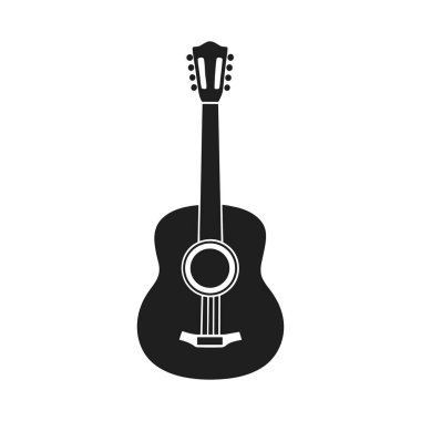 Akustik gitarın temiz ve minimal siluet vektörü, müzik temalı tasarımlar, ikonlar, logolar, posterler ve dijital çizimler için mükemmel. Markalaşma, eğitim materyalleri ve müzikal odaklı sanatsal projeler için ideal.