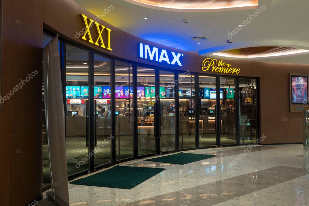 Bali, Indonesia - Dec 17, 2024: Icon Bali Mall in Bali. Large building with a sign that says 