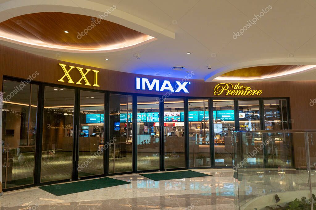 Bali, Indonesia - Dec 17, 2024: Icon Bali Mall in Bali. Large building with a sign that says 