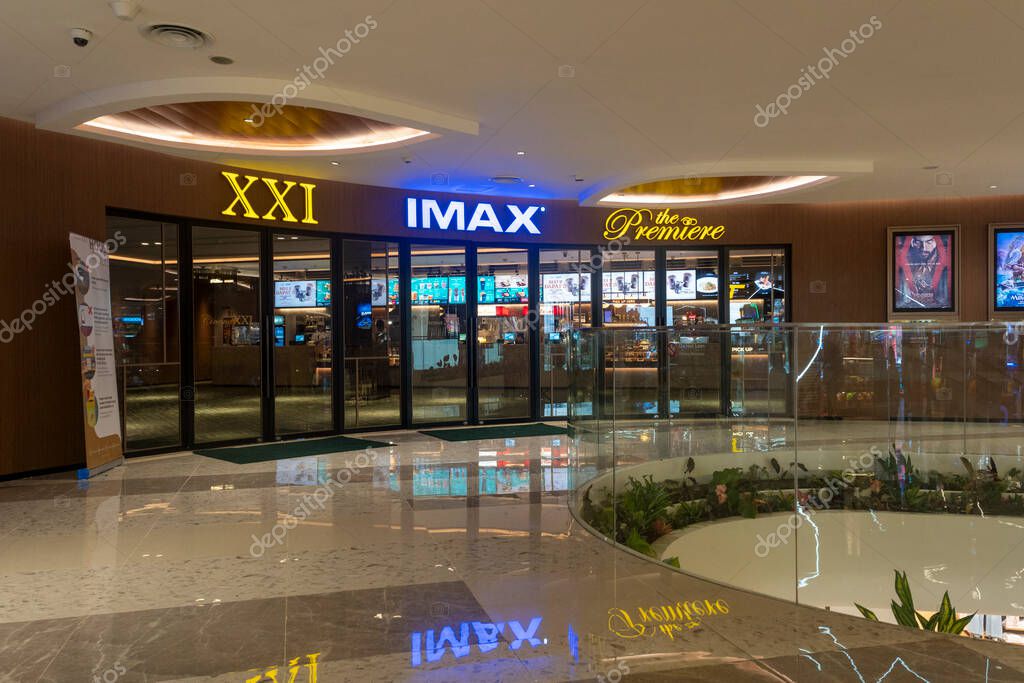 Bali, Indonesia - Dec 17, 2024: Icon Bali Mall in Bali. Large building with a sign that says 