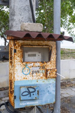 Gili Trawangan, Endonezya - 4 Ocak 2025: Üzerinde 