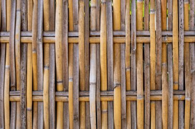 Arka plan için güzel kahverengi ahşap örgü