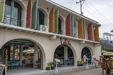 Gili Trawangan, Endonezya - 3 Ocak 2025: Üzerinde 