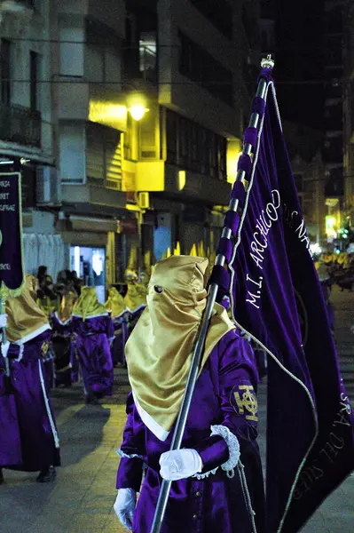 Valencia şehrinin geçit töreni, İspanya.