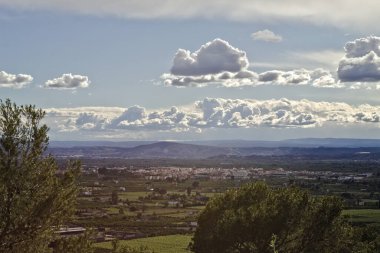 Barselona şehri manzarası, İspanya