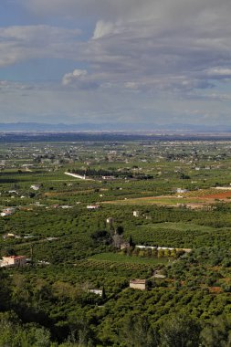Barselona şehri manzarası, İspanya