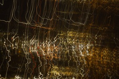 Işıkların soyut arkaplanı