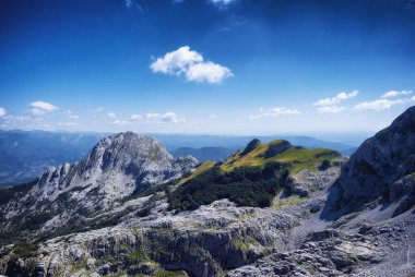 Apuan Alplerinden, Mt. Pania (İtalyan dağları)