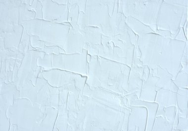 Gesso ve akrilik boya kullanarak yapılmış minimalist soyut bir sanat eseri. İnce dokular ve vuruşlar tek renkli bir kompozisyon oluşturur, sakin bir tonda derinlik ve hareket sunar..